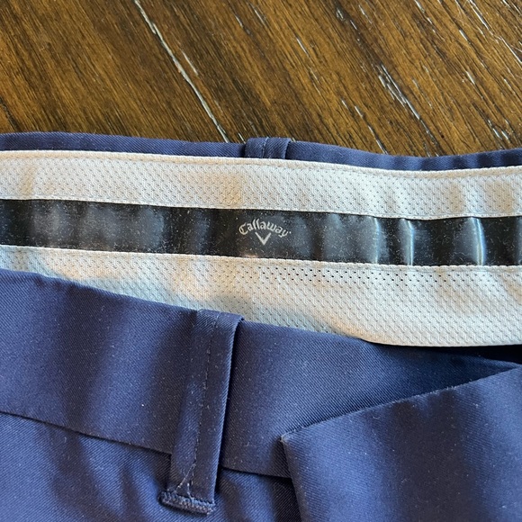 Callaway Men’s Performance Men’s navy golf shorts size 36-GUC-10 inch inseam - Picture 3 of 7